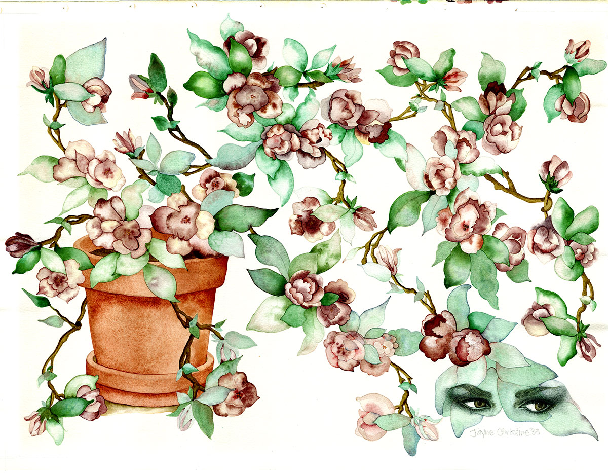 WATERCOLOR PAINTING BY NOT SO PLAIN JAYNE